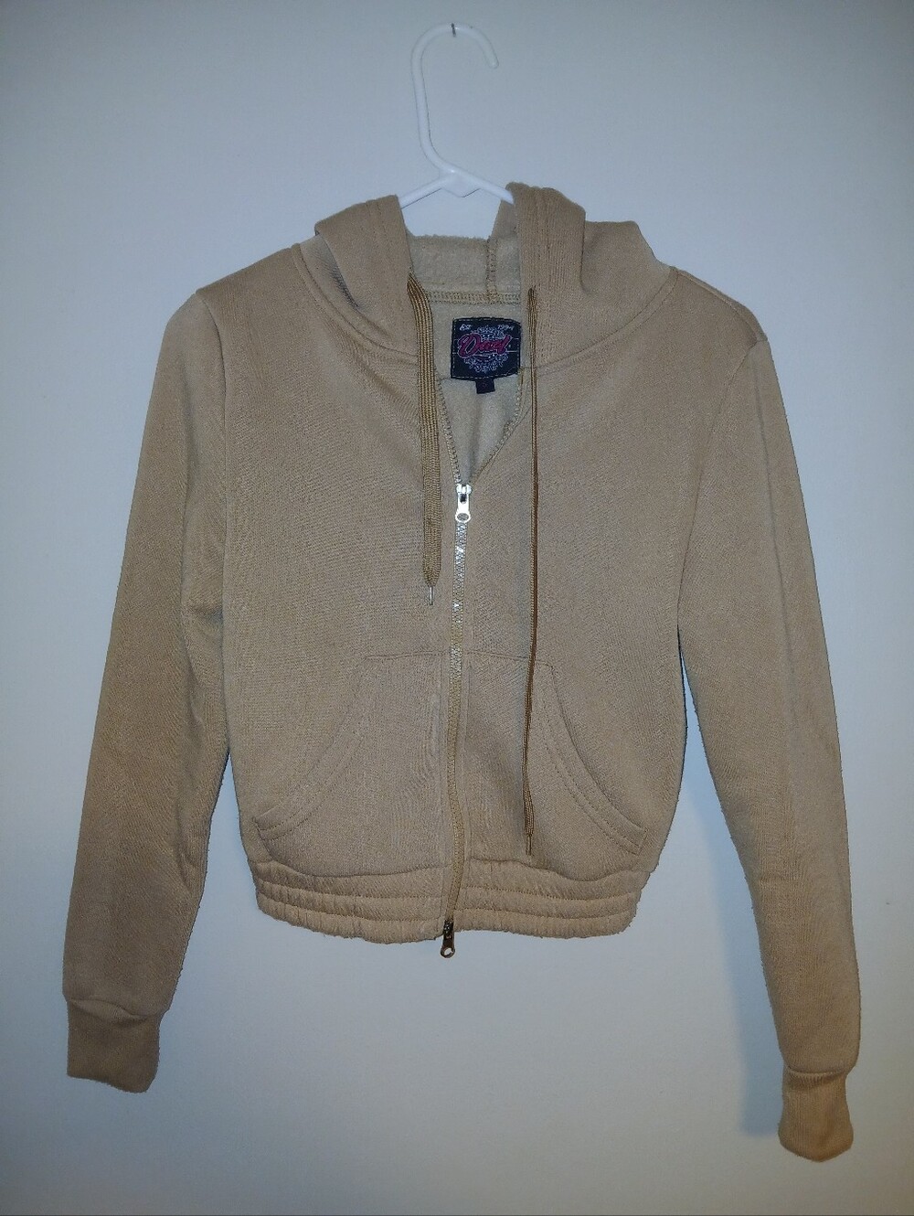 Wemans Zip Hoodie - Tan